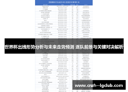 世界杯出线形势分析与未来走势预测 逐队前景与关键对决解析